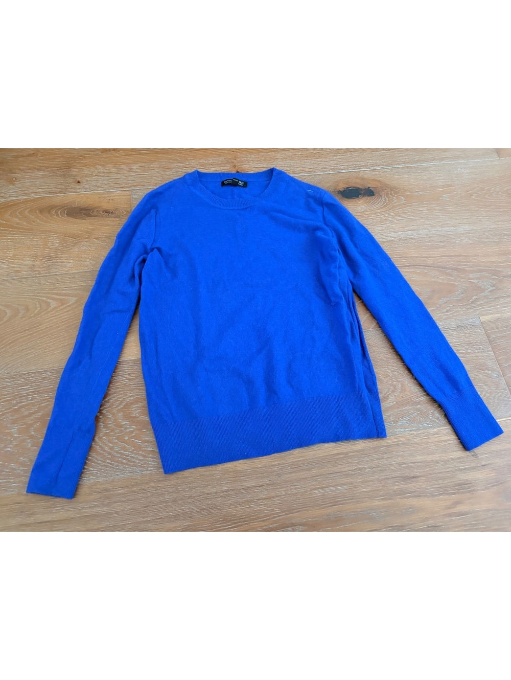Banana Republic Blue Italian Merino Blend Sweater Quiet Luxury S